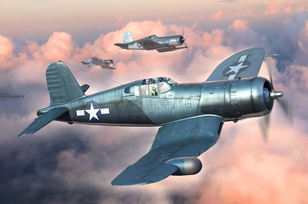 Hobby Boss 81788 1/48 F4U1A/2 Corsair Fighter (2 in 1) Main image
