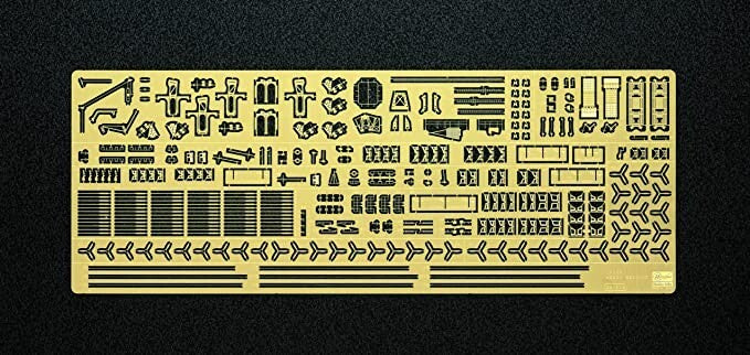 Hasegawa  72128 QG28 IJN AIRCRAFT CARRIER AKAGI PHOTO ETCHED PARTS BASIC C 1/350 Secondary image