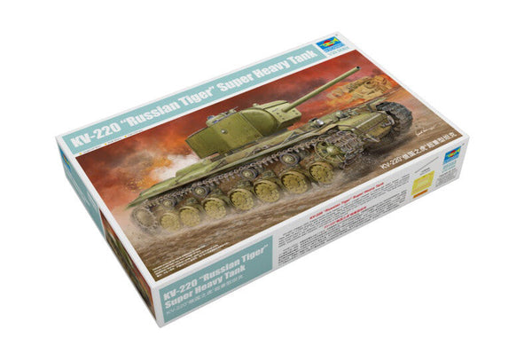 TRUMPETER 05553 1/35 KV-220 “Russian Tiger” Super Heavy Tank
