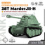 SSMODEL SS16724 1/16 Military Model Kit German 38T Marder.III-H Destroyer