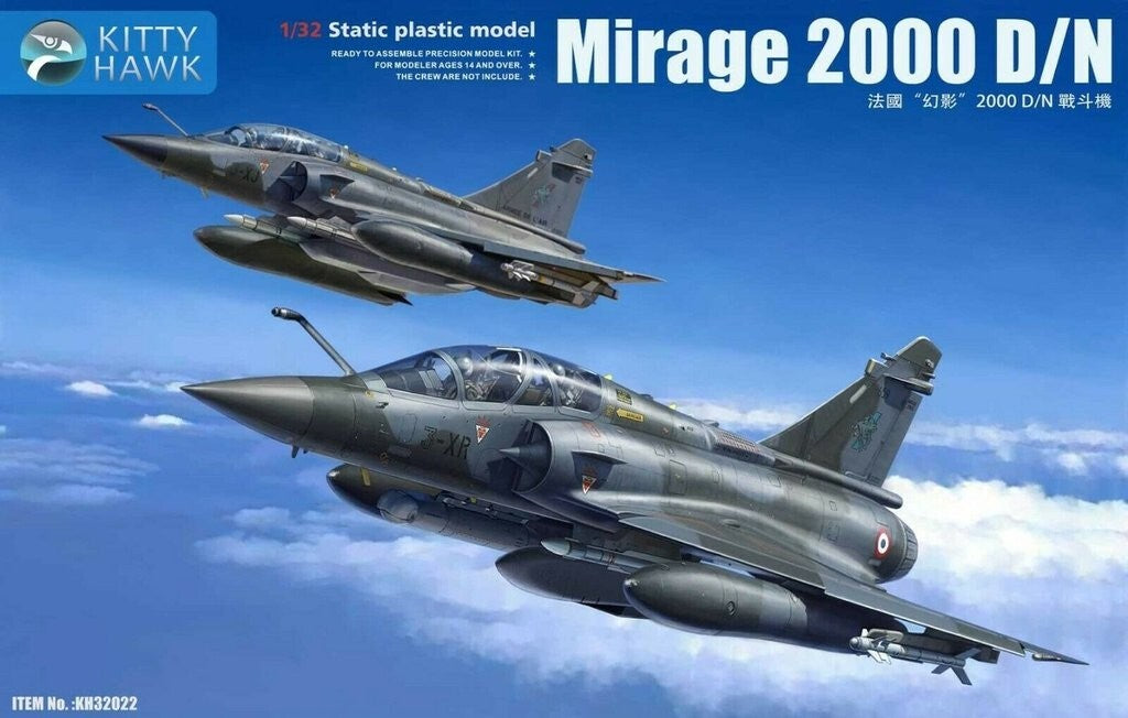 Kitty Hawk KH32022 1/32 Mirage 2000 D/N Main image