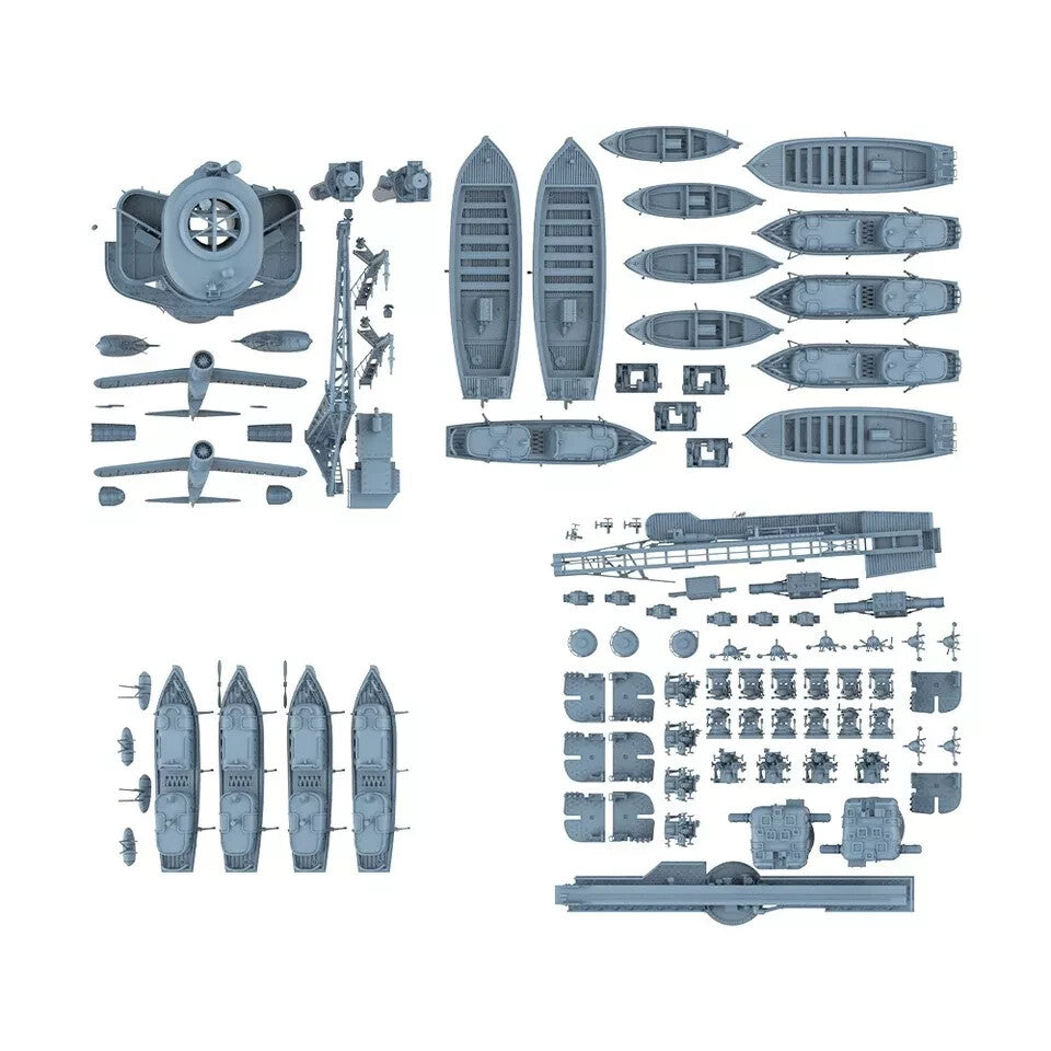SSMODEL MRY-SFW SS426330 1/426 Model Upgrade Sets USS Arizona — detail view 4