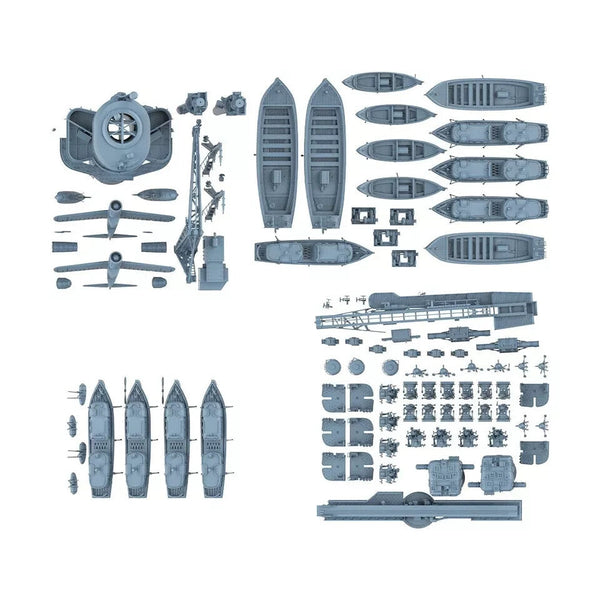 SSMODEL MRY-SFW SS426330 1/426 Model Upgrade Sets USS Arizona