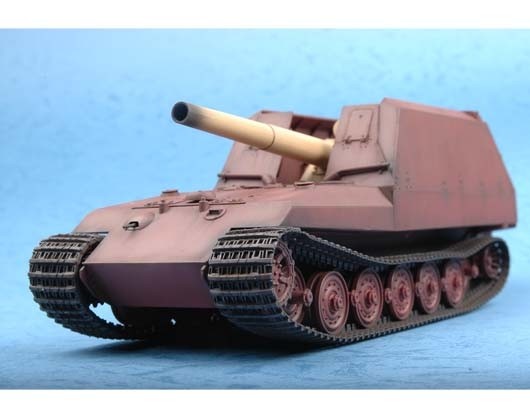 Trumpeter 01540 GESCHUTZWAGEN TIGER GRILLE 21 210mm MORTAR 18/1 L/31 Model Kit 1 Secondary image