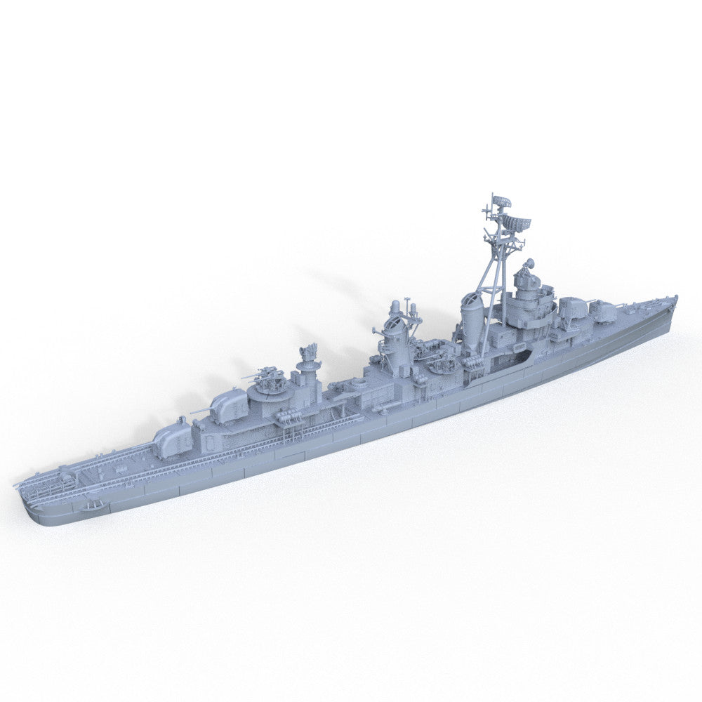SSMODEL SSC600729 1/600 Military Model Kit German Z21 Destroyers Z4 1960 — detail view 4