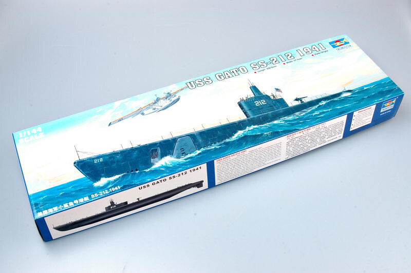1/144 GATO SS-212 American diesel-electric submarine Trumpeter 05905 Model kit Secondary image