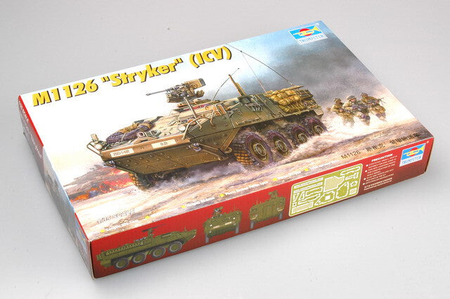 TRUMPETER 00375 1/35 Stryker Light Armored Vehicle ICV — detail view 2