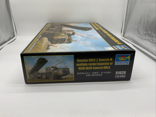 1/35 Trumpeter #01020 Russian 9A52-2 Smerch-M Multiple Rocket Launcher RC