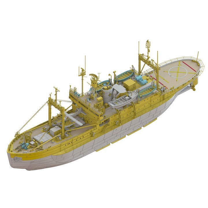 Hasegawa  68080 HP001 1/250 SOYA ANTARCTICA Observation Ship 2nd Corps — detail view 2