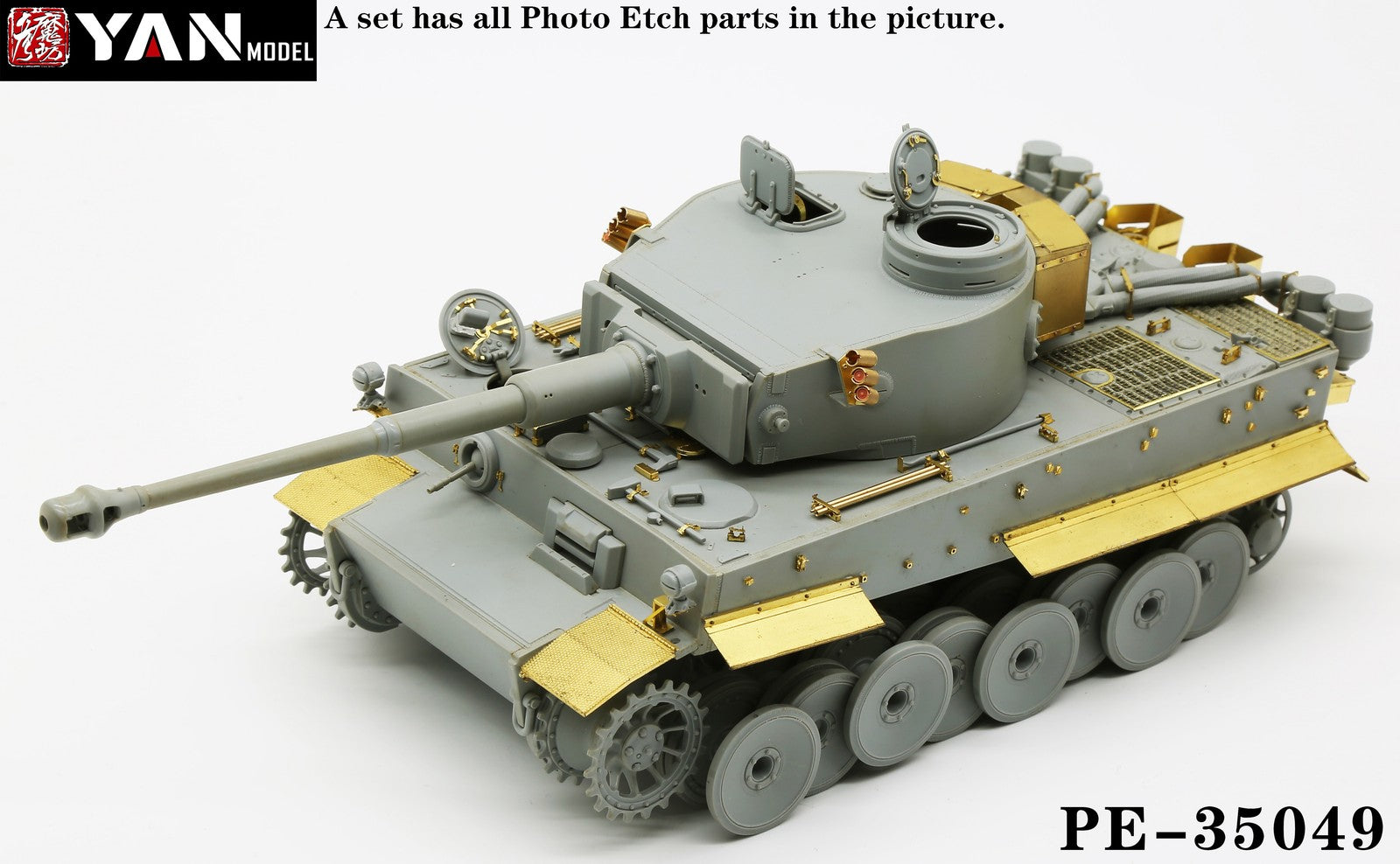 Yan Model 1/35 Sd.Kfz.181 Early 1943 North African Front Type(for Dragon 6608) Main image