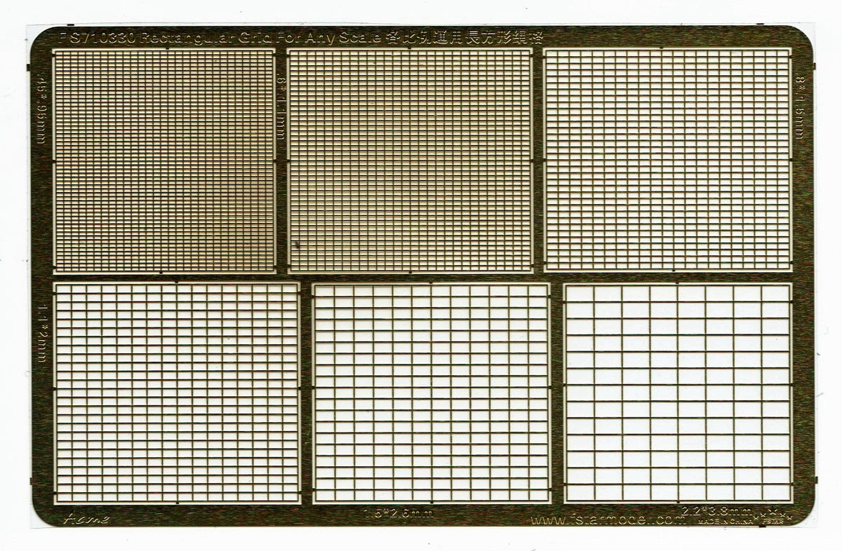 Five star 1/700 FS710330 Rectangular Grid for Any Scale — scale model kit