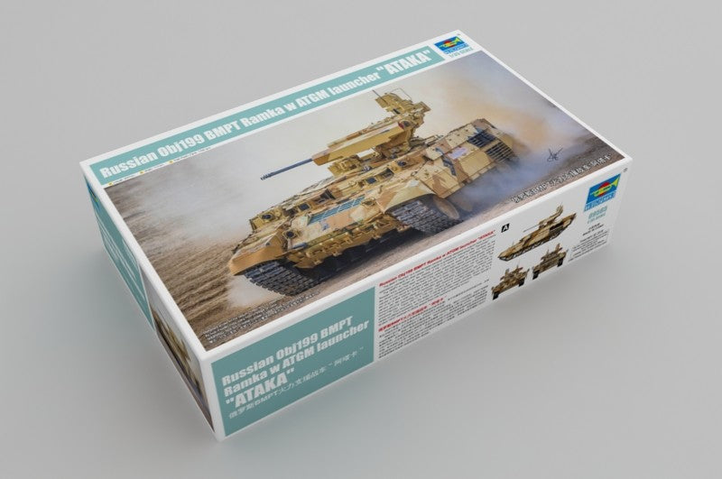 Trumpeter 09565 RUSSIAN OBJ 199 BMPT RAMKA WITH ATGM LUNCH ATAKA 1/35 Kit-