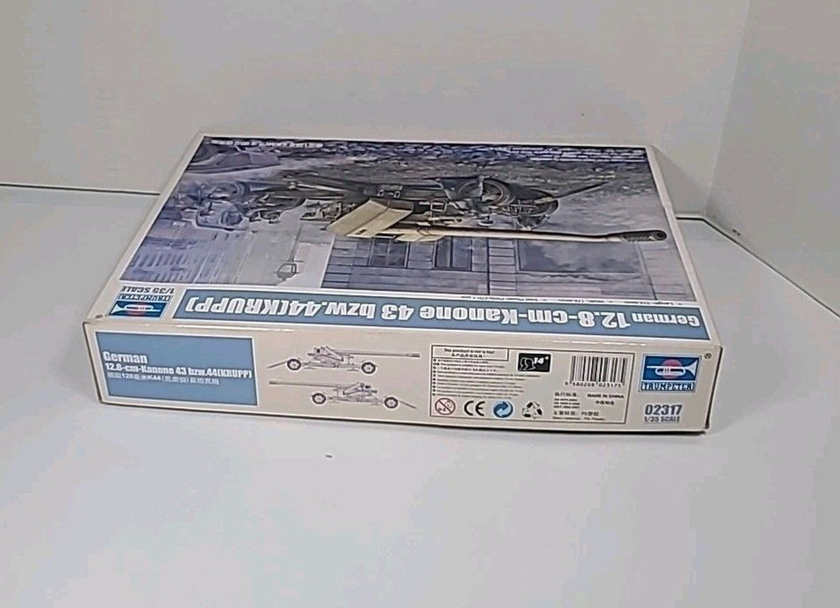 Trumpeter 02317 German 12.8-cm-Kanone 43 bzw.44(KRUPP) 1/35 — detail view 4