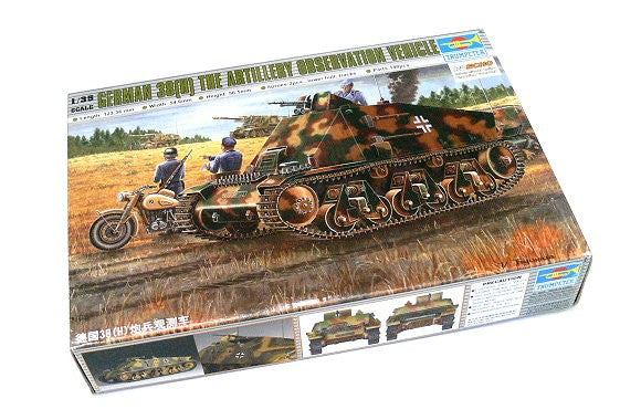 TRUMPETER 00355 Military Model 1/35 German 38(H) Observation Vehicle Hobby P0355 Main image