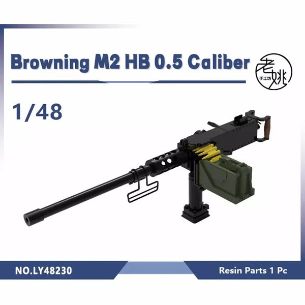 SSMODEL MRY-SFW LY48230 1/48 Model Upgrade Parts Browning M2 HB 0.5 Caliber 1pc