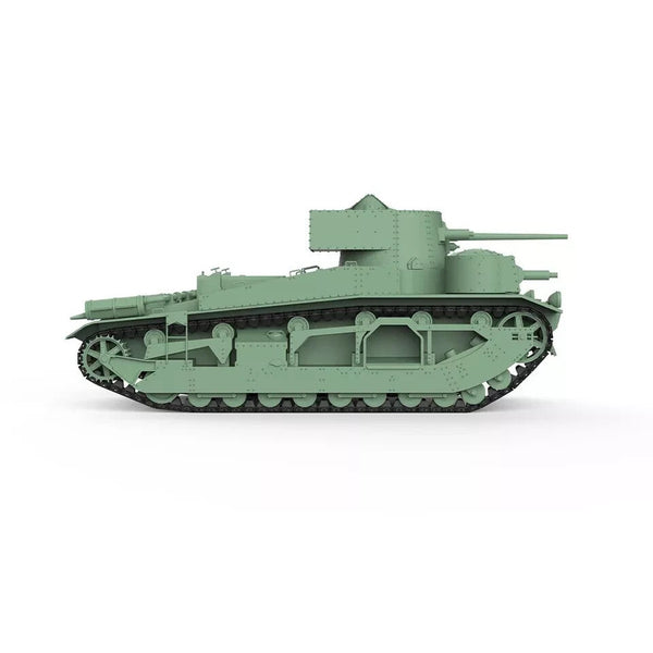 SSMODEL MRY-SFW SS35579 V1.9 1/35 Military Model Kit British Vickers Mk.III Medium Tank