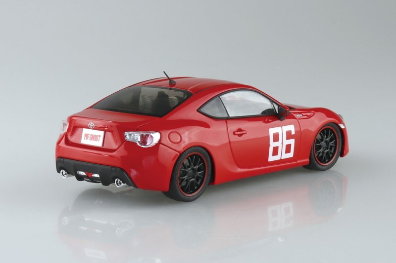 Aoshima AO-06782 1/24Car Kit MF Ghost Toyota 86 ZN6 Comics Vol 1 Katagiri Kanata Secondary image