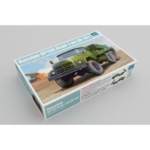 1/35 TRUMPETER KIT Russian 9P138 Grad-1 On Zil-131 TR01032 Model