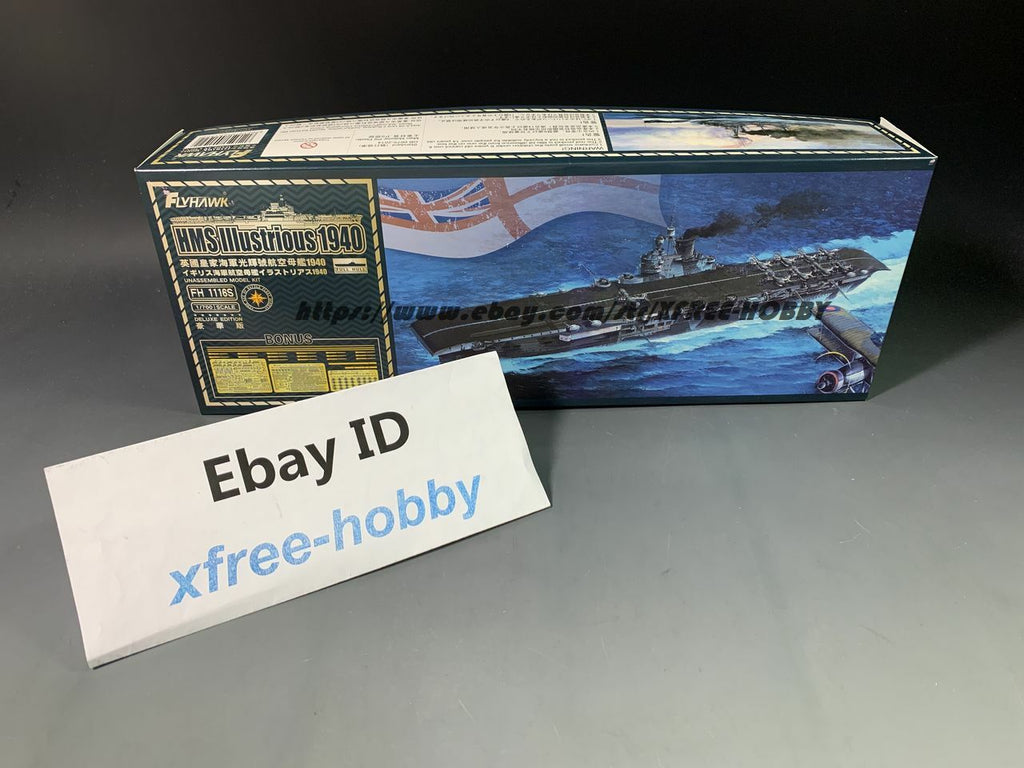 Flyhawk FH1116S 1/700 HMS Illustrious 1940 [Deluxe Edition]