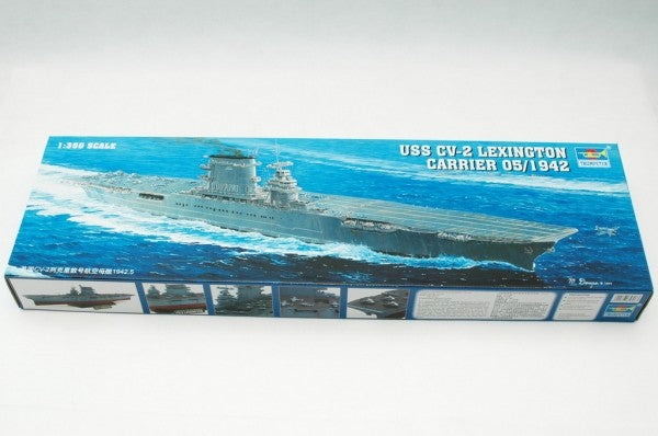Trumpeter 05608 USS CV-2 LEXINGTON CARRIER 05/1942 1/350 Plastic Model Kit
