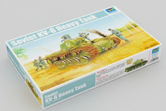 Trumpeter 01565 SOVIET KV-8 HEAVY TANK Model Kit 1/35