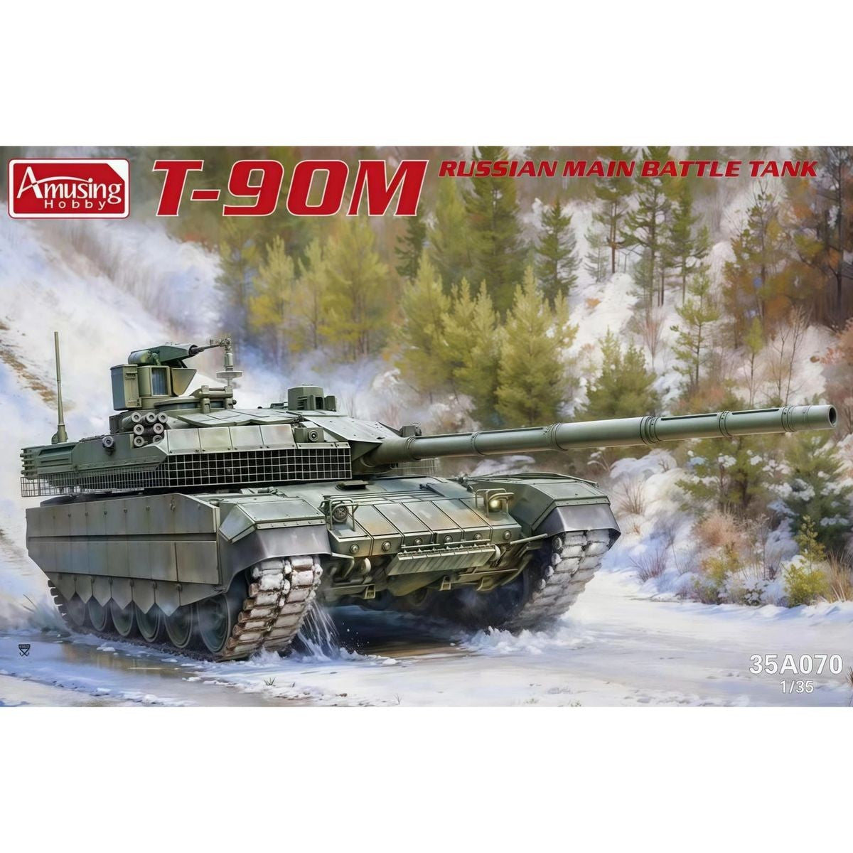 Amusing Hobby 35A070 1/35 Russian Main Battle Tank T-90M Main image