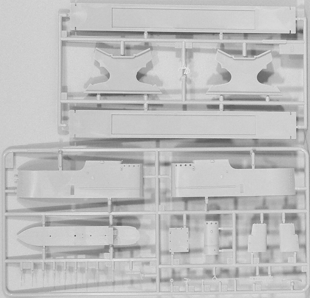 1/144 GATO SS-212 American diesel-electric submarine Trumpeter 05905 Model kit