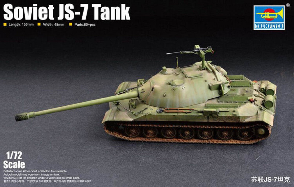 Trumpeter 1/72 07136 Soviet JS-7 Tank Main image
