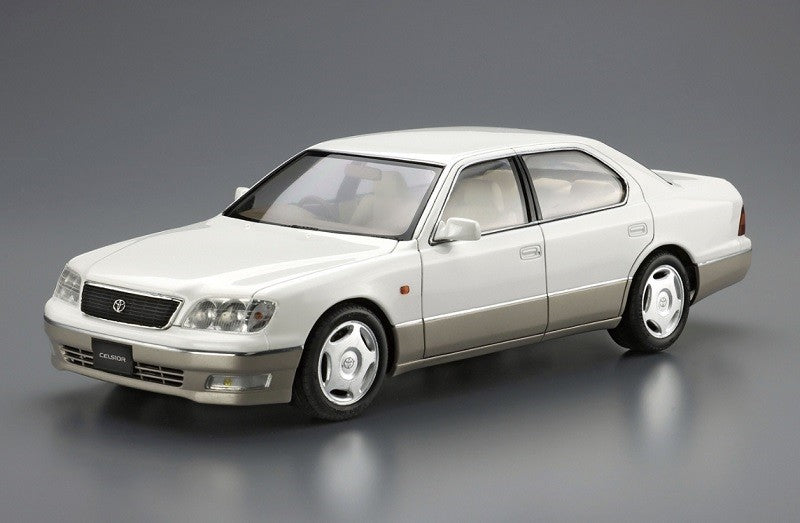 Aoshima AO-06300 1/24 Scale Model Car Kit Toyota UCF21 Celsior C Type 1998 LS400 Secondary image