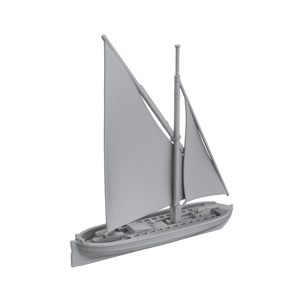 SSMODEL SSF1250003 1/1250 Gunboat — detail view 3