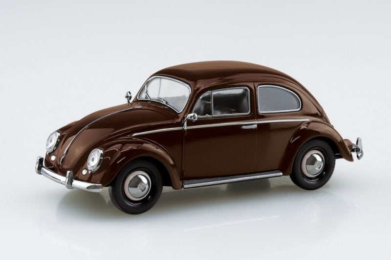 Aoshima AO-06804 1/32 Model Car Snap Kit 20-TB VW Volkswagen Beetle Texas Brown Main image
