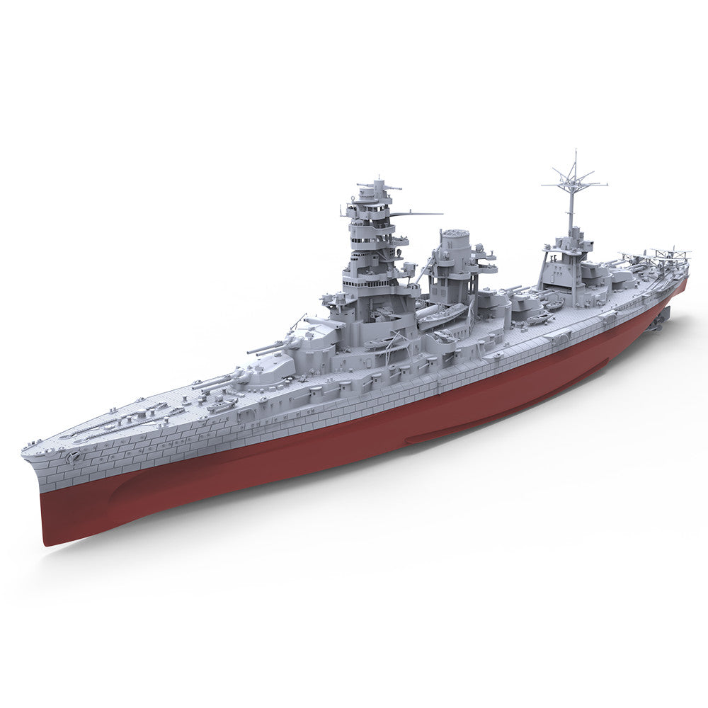 SSMODEL SSC600701S-A 1/600 Military Model Kit IJN Ise 1941 Full Segmented hull