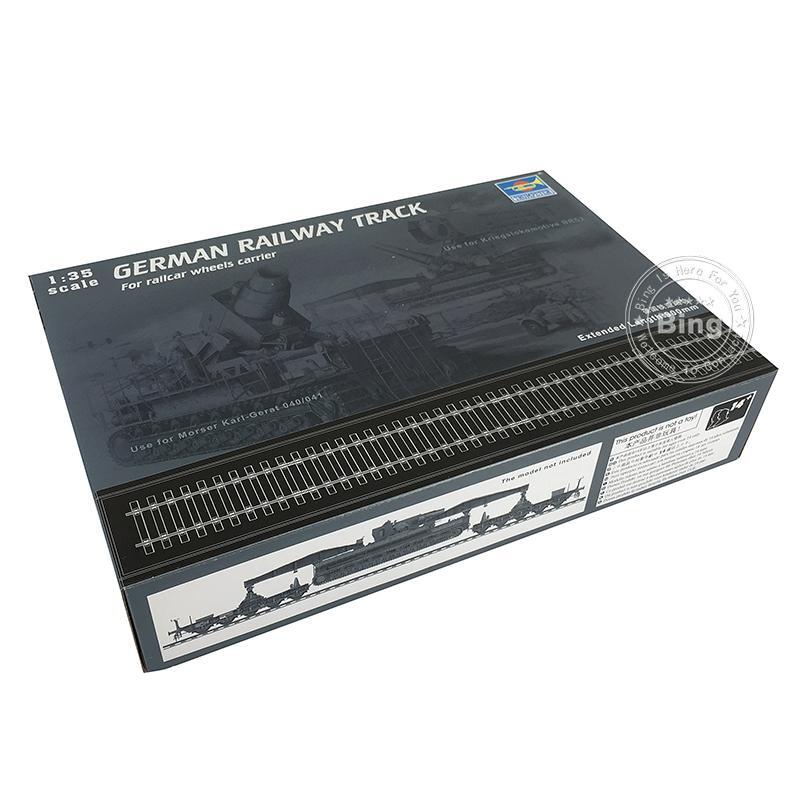 00213 Trumpeter Railway Track for Train German Static Model Kit fare 1/35 Secondary image