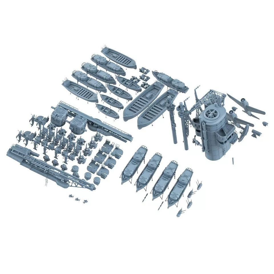 SSMODEL MRY-SFW SS496330 1/496 Model Upgrade Sets USS Arizona Secondary image