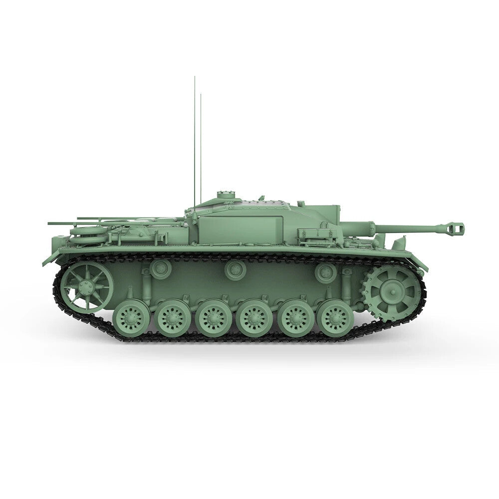 SSMODEL SS72719 1/72 25mm Military Model Kit German StuG.III Ausf.F — detail view 4