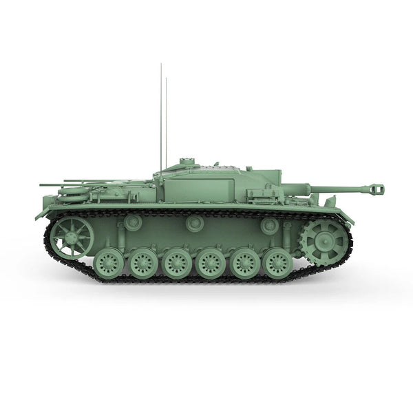 SSMODEL SS72719 1/72 25mm Military Model Kit German StuG.III Ausf.F