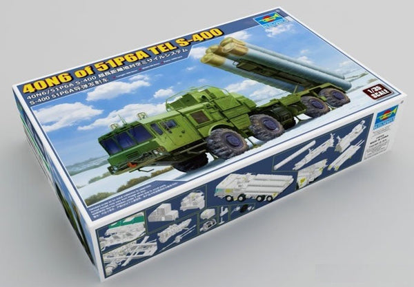 Trumpeter 01057 40N6 OF 51P6A TEL S-400 Model Kit 1/35