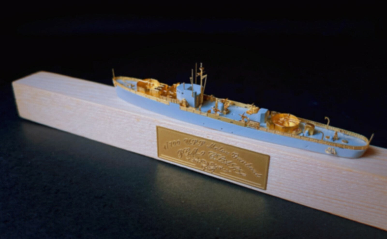 Resin PE kit 1/700 USS Motor Gunboat PGM-9 class WM03519 Secondary image