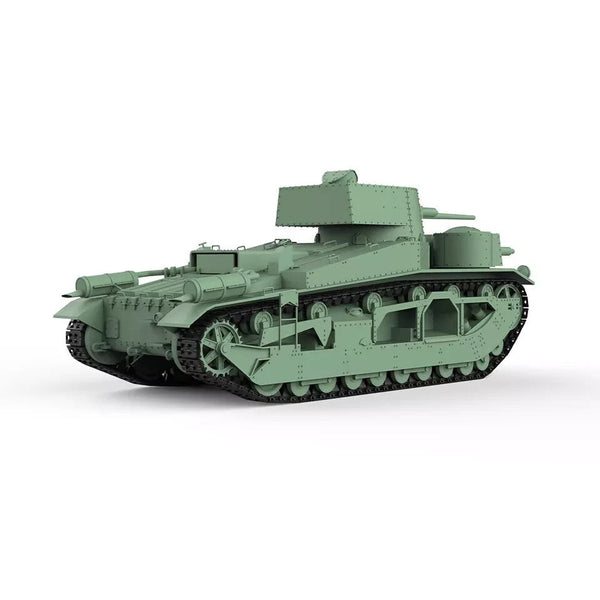 SSMODEL MRY-SFW SS35579 V1.9 1/35 Military Model Kit British Vickers Mk.III Medium Tank