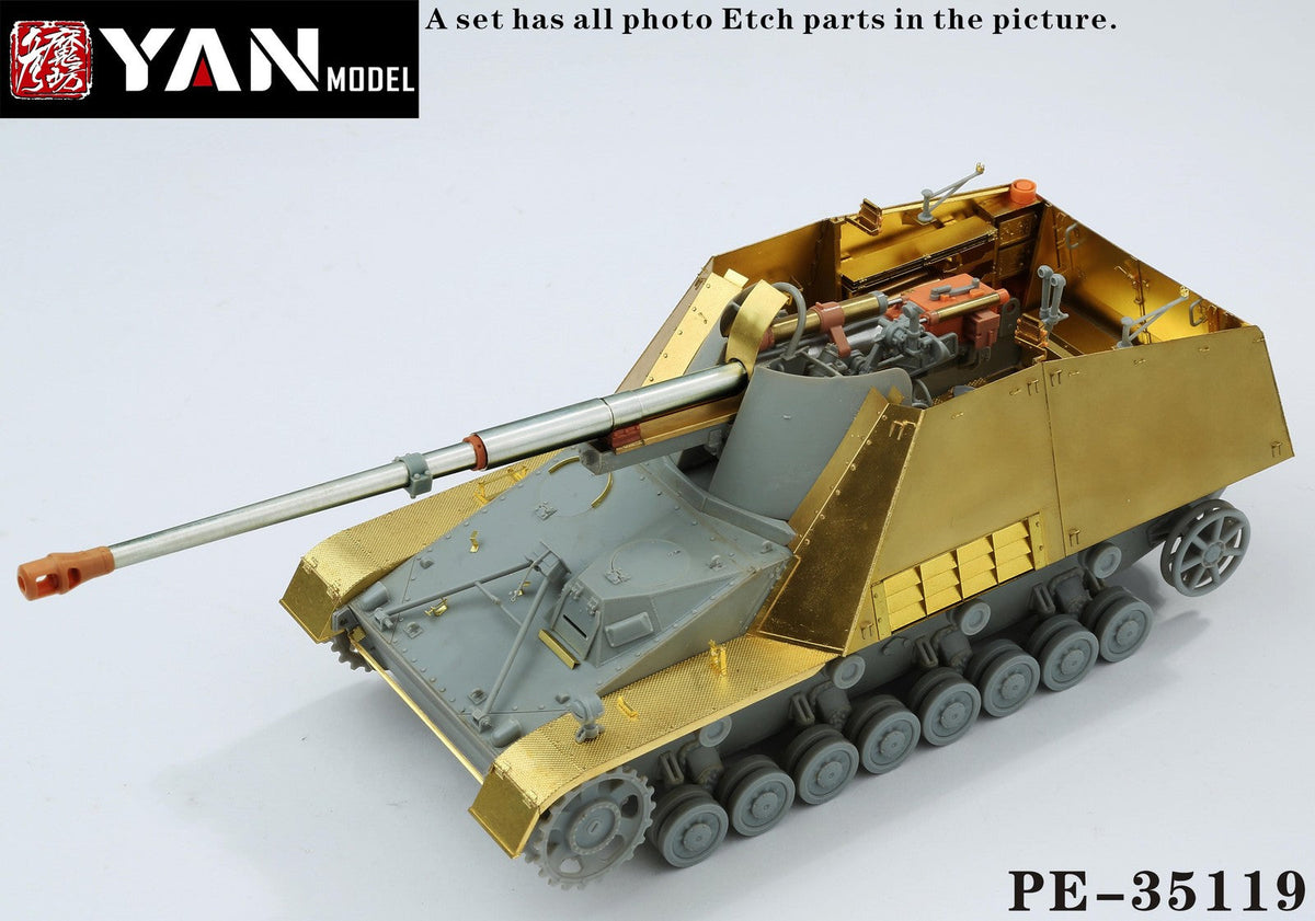 Yan Model PE-35119 1/35 Sd.Kfz.164 "Nashorn"Popular (for TAMIYA,Dragon ,Border) Main image