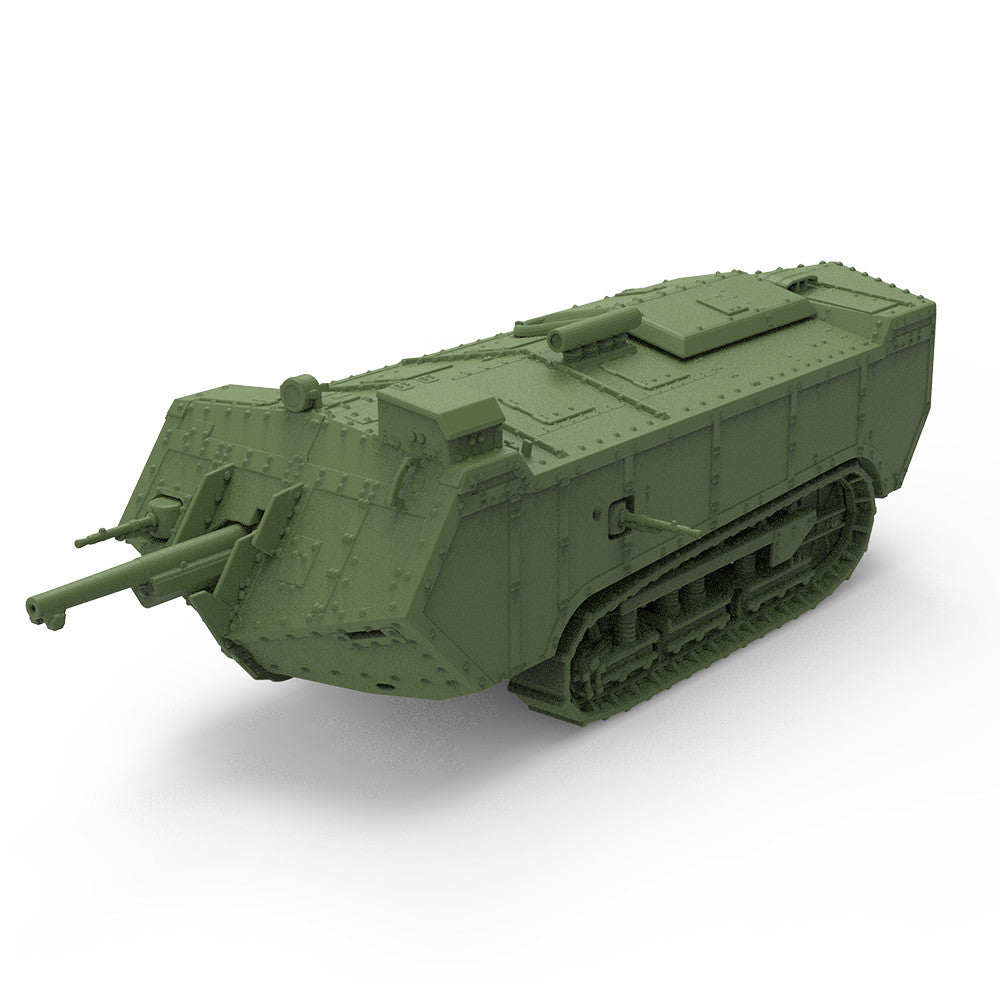 SSMODEL SS144371 1/144 Great Britain Medium Tanks Char d'assaut "Saint-Chamond"