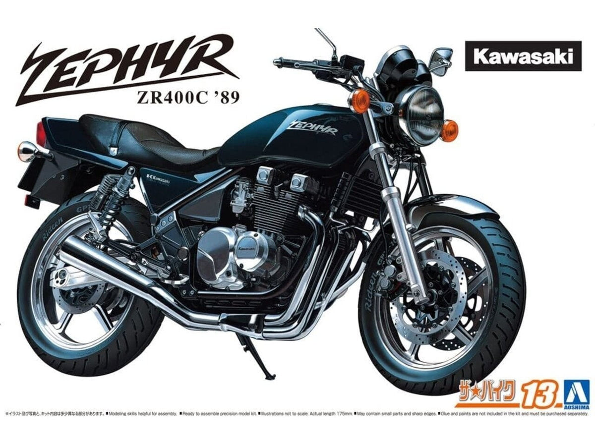Aoshima AO-06395 1/12 Kawasaki Zr400C Zephyr '89 Main image