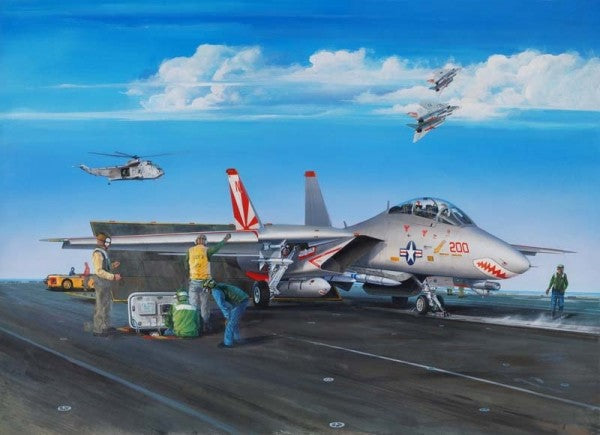 Trumpeter 1/32 03201 F-14A TOMCAT Model Kit Main image