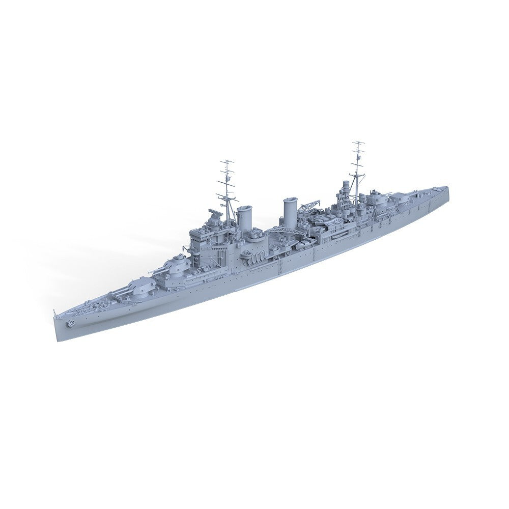 SSMODEL SS2000562 1/2000 Military Model Kit HMS London Cruiser 1945 — detail view 3