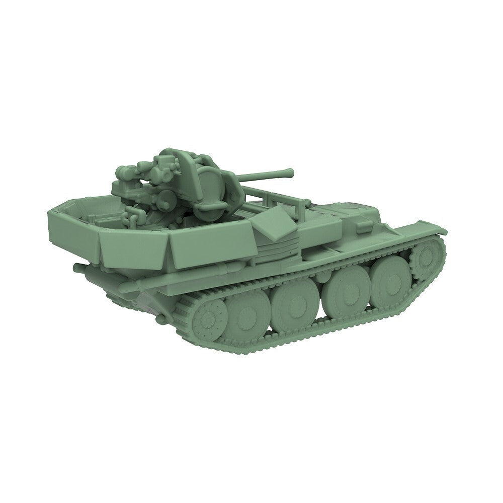 SSMODEL SS200727 1/200 Military Model Kit German 38T Sd.Kfz.140 Flakpanzer Tank