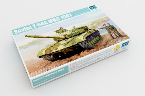TRUMPETER 01579 1/35 Soviet T-64A, model 1981