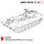 SSMODEL SS200643 1/200 Military Model USSR Self-Propelled Artillery 2S1 Gvozdika