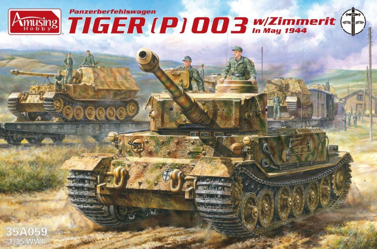 Amusing Hobby 35A059 1/35 TIGER (P) 003 Main image