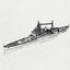 SSC600707S-A 1/600 Military Model Kit HMS Renown 1944 FULL HULL 3DPRINT