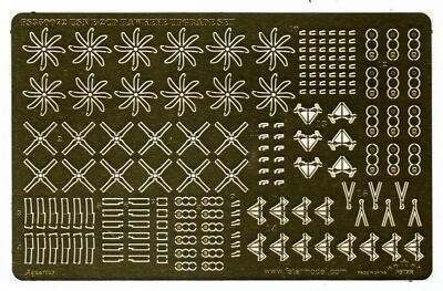 Five star 1/350 FS350072 Modern US Navy E-2CD Hawkeye Upgrade Set (for 6 set)